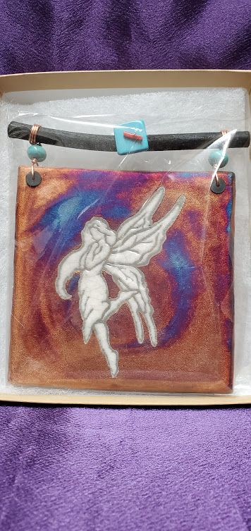 Raku Tile - Fairy