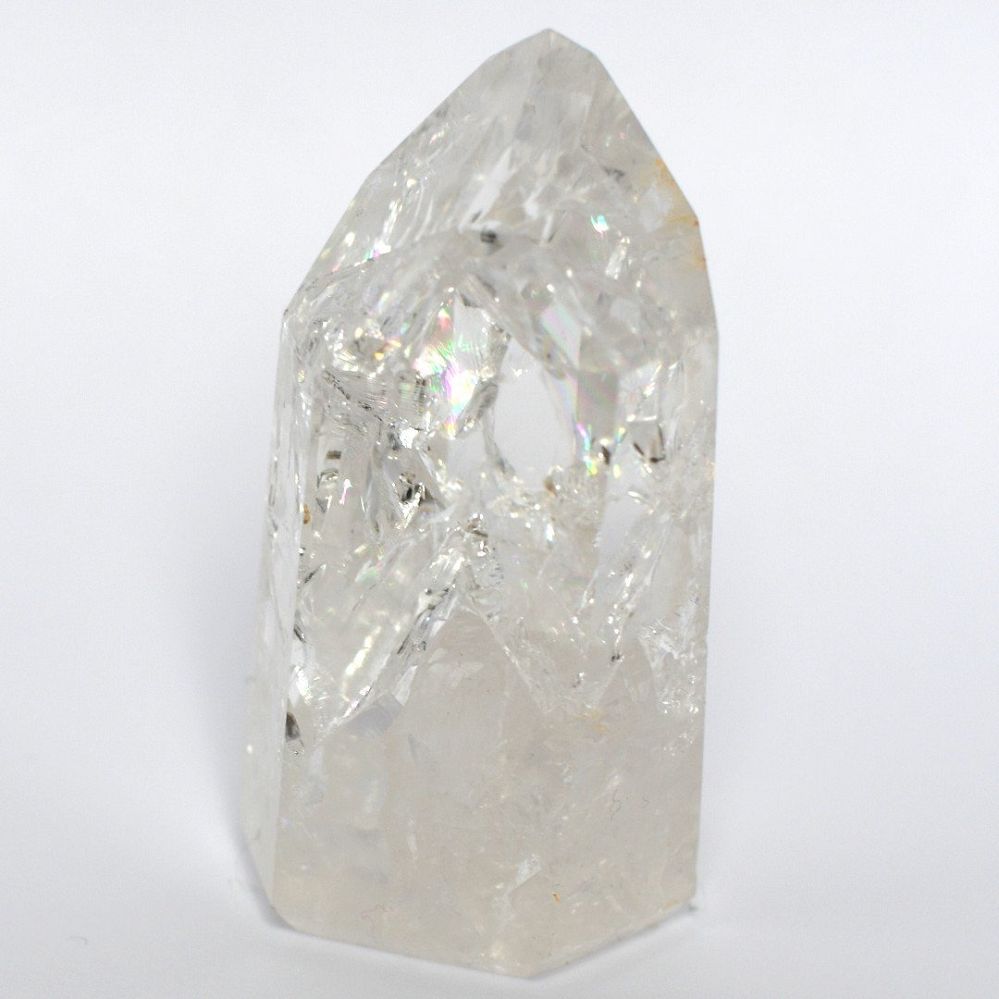 Rainbow Quartz Obelisk - Small (2")
