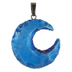 Aura Moon Gold Necklace