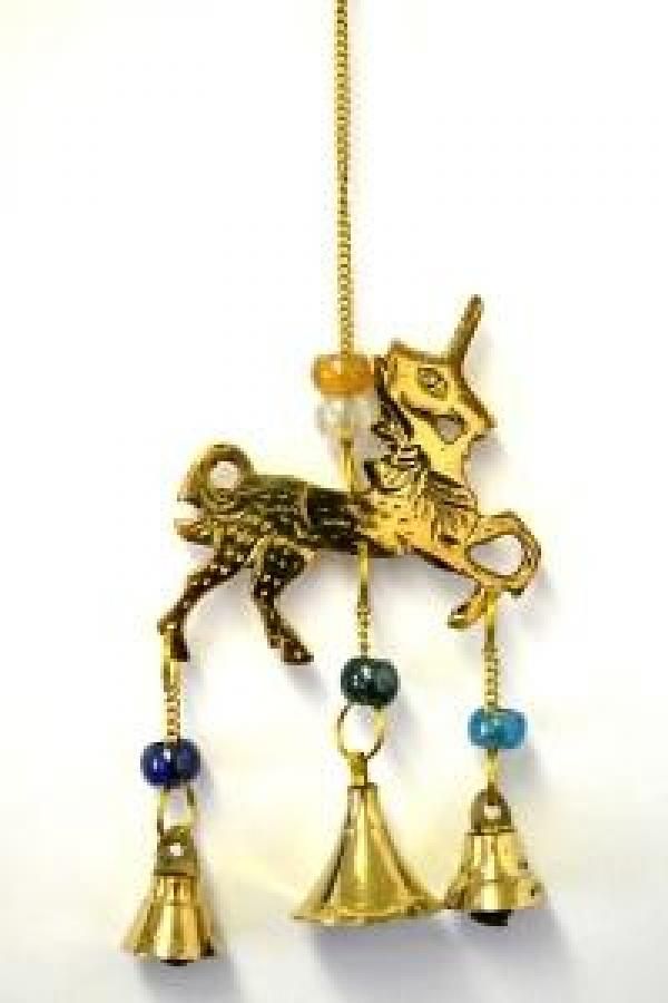 Unicorn Brass Wind Chime