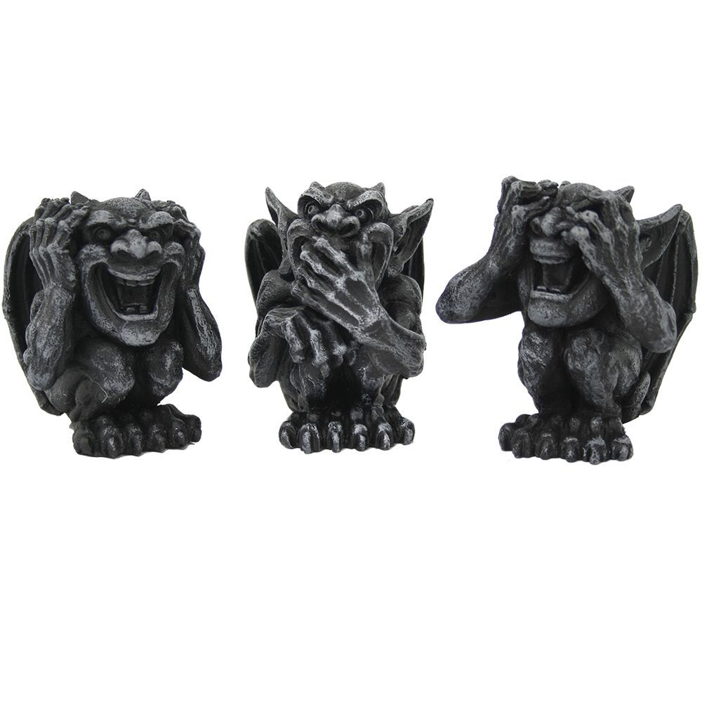 See, Speak, Hear No Evil Gargoy