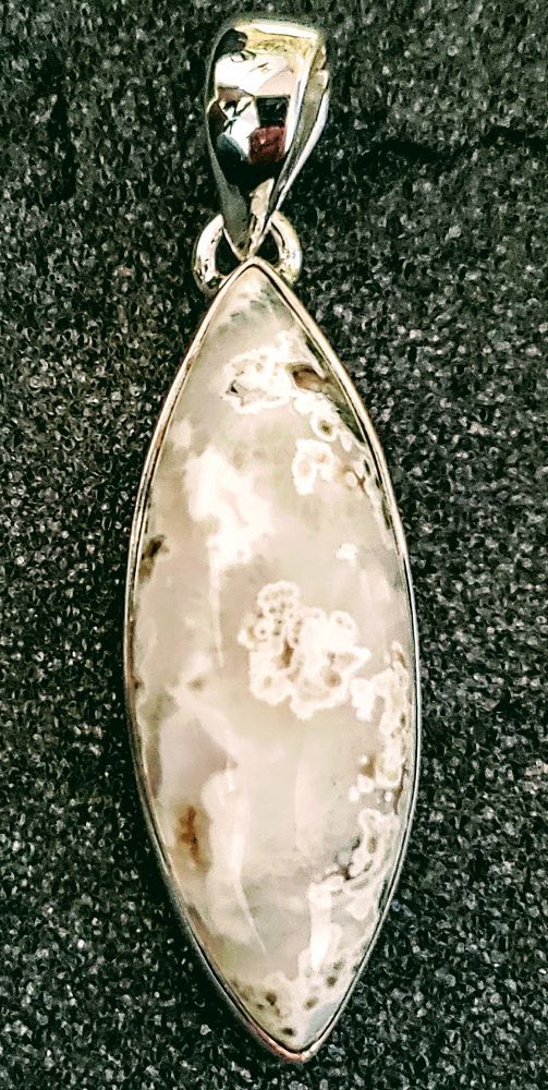Silver Ocean Jasper Pendant