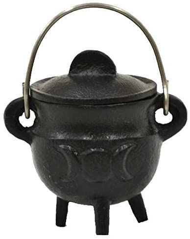 Triple Moon Cast Iron Cauldron