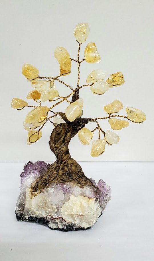 Citrine Bonsai Tree Sm