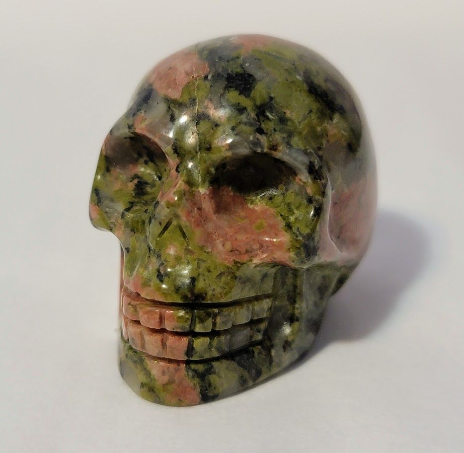 Unakite Skull