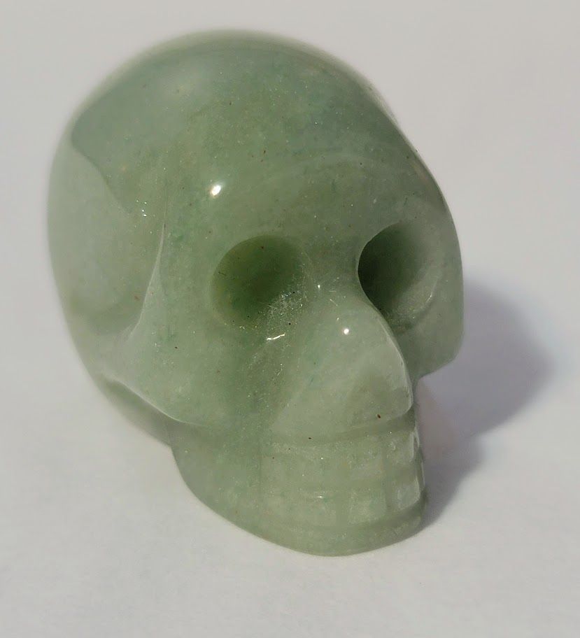 Aventurine Skull sm