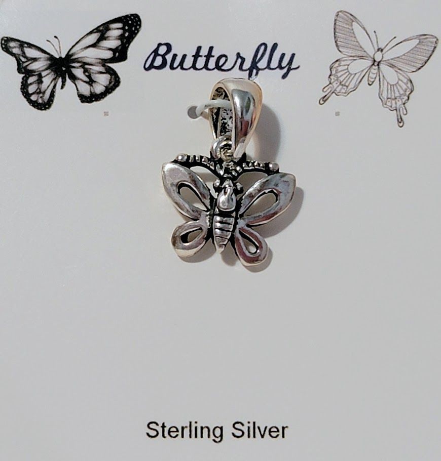 Sterling Silver Butterfly - Pendant