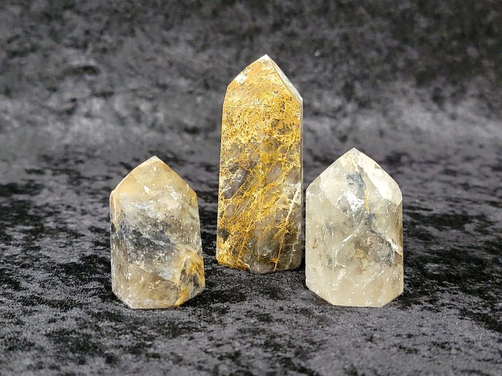 Mosaic Chalcedony Obelisk - Small (2")
