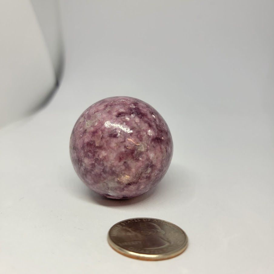 Lepidolite Sphere (300-550g)