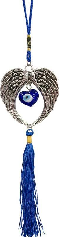 Angel Wings Evil Eye Wall