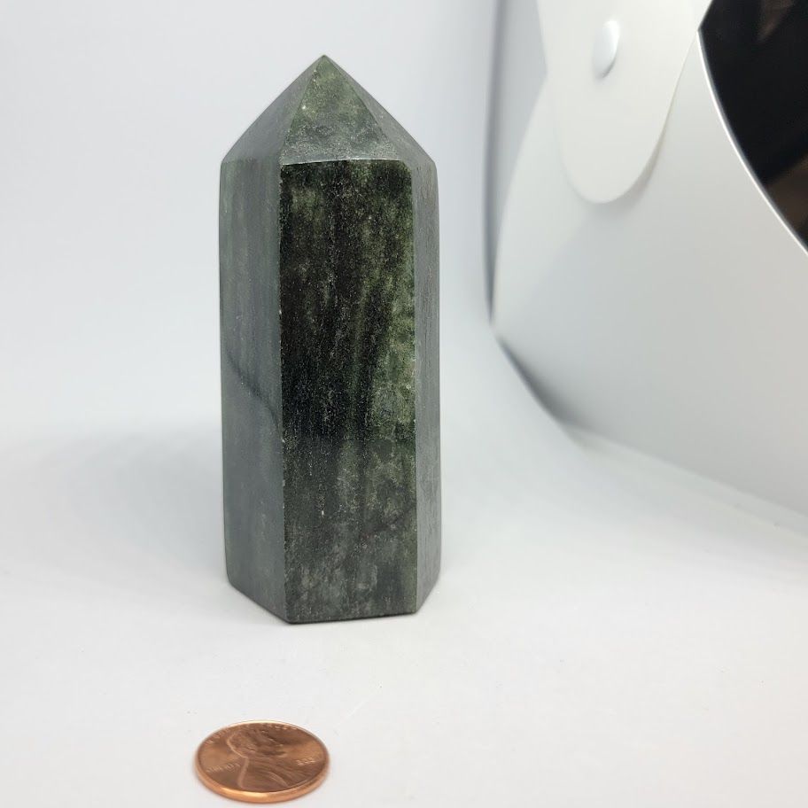 Green Quartz Obelisk - Large