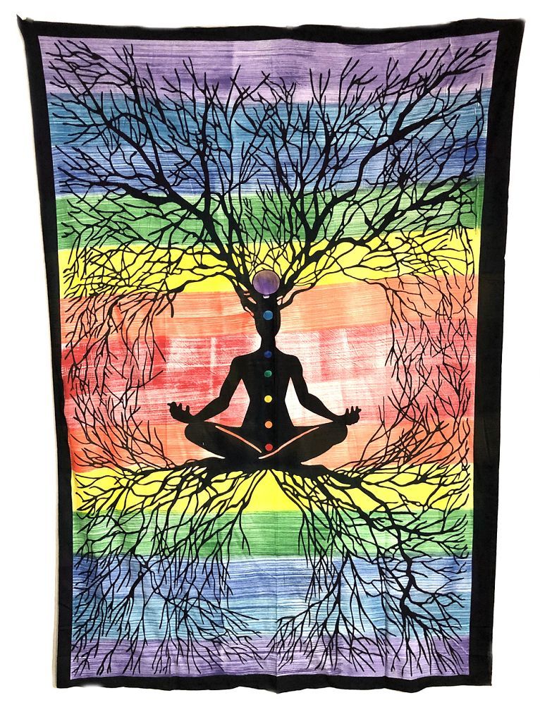 7 Chakra Roots - Tapestry (135x220)