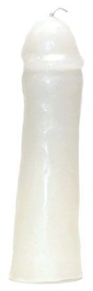 White Male Gender Candle