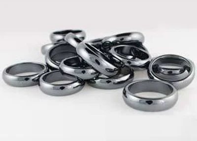 Hematite Ring - Flat & Domed *Online Only*