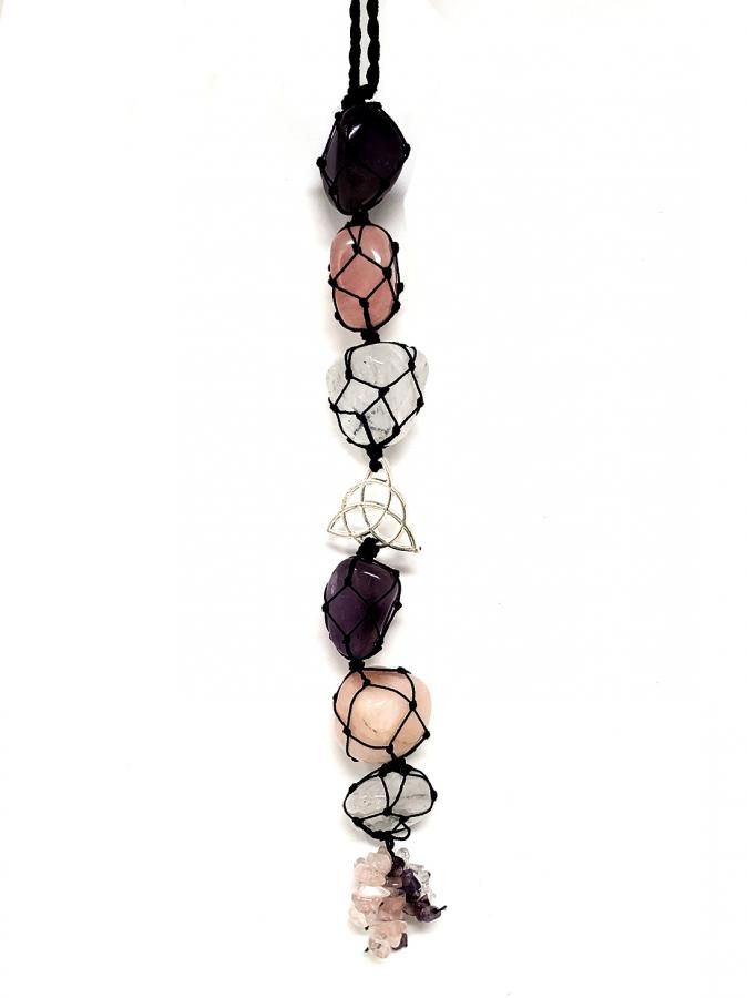 Triquetra/Charm Gemstone Wall