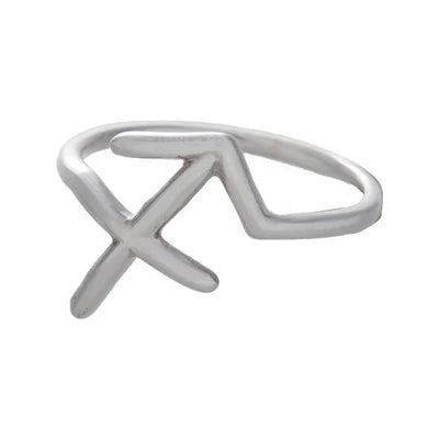 Sterling Silver Zodiac Sign Ring