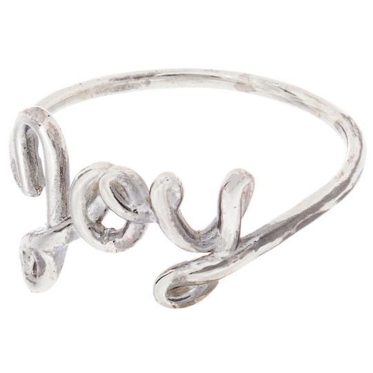 Sterling Silver Joy Ring - Size 7
