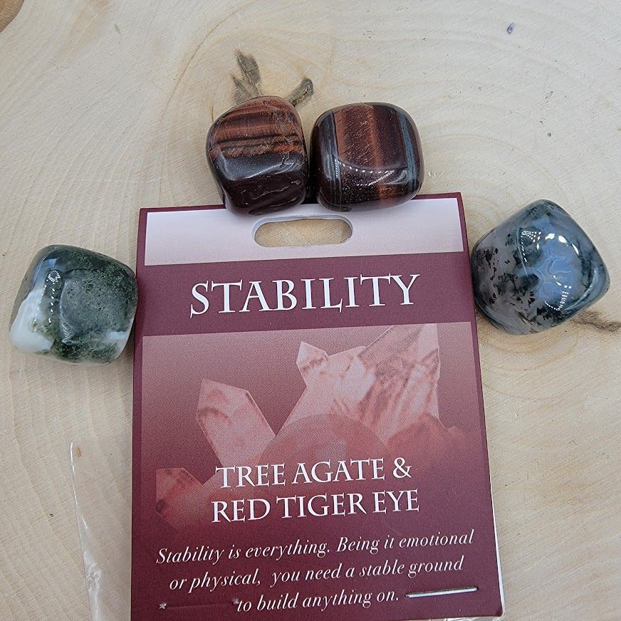 Stability - Tree Agate/Red Tige