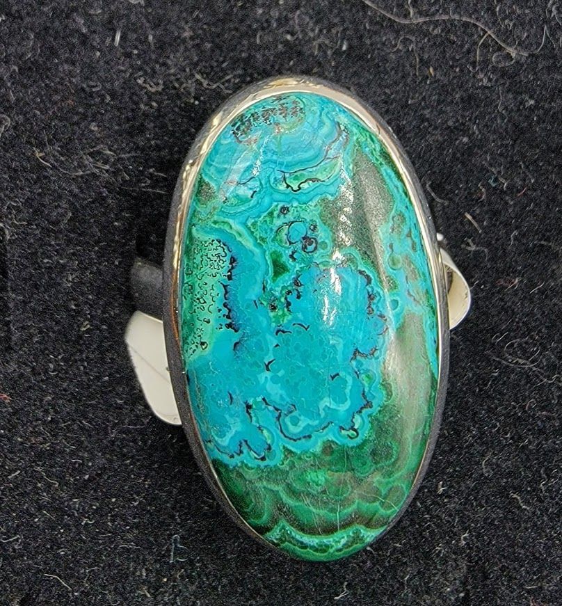 Malachite n' Chrysocolla Ring