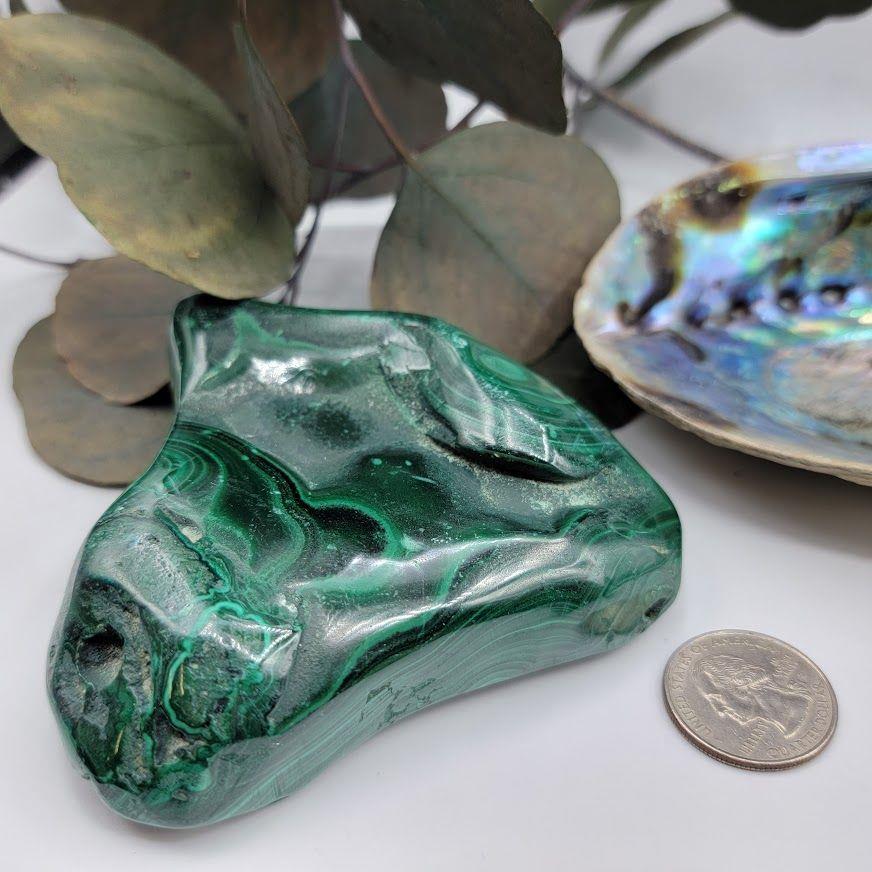 Malachite Polished Freeform (400-499g)