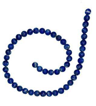 8mm Lapis Beads 6pk