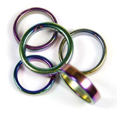 Rainbow Hematite Ring *Online Only*