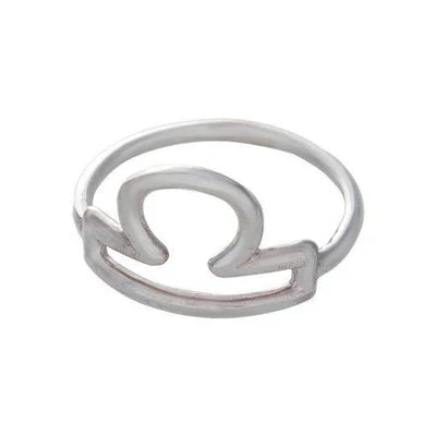 Sterling Silver Zodiac Sign Ring