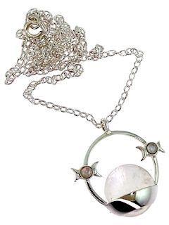 Crystal Ball Quartz Pendant