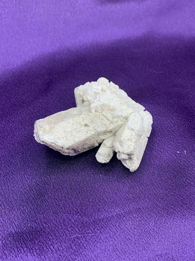Sulphur Quartz Cluster 88g
