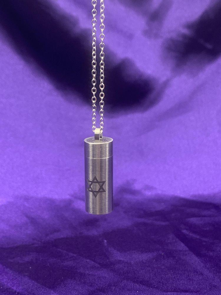 Star of David Stainless Steel Ash Chamber