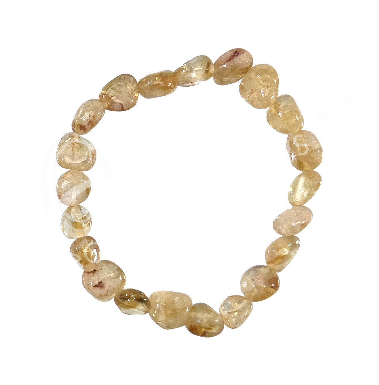 Citrine Tumbled Bracelet
