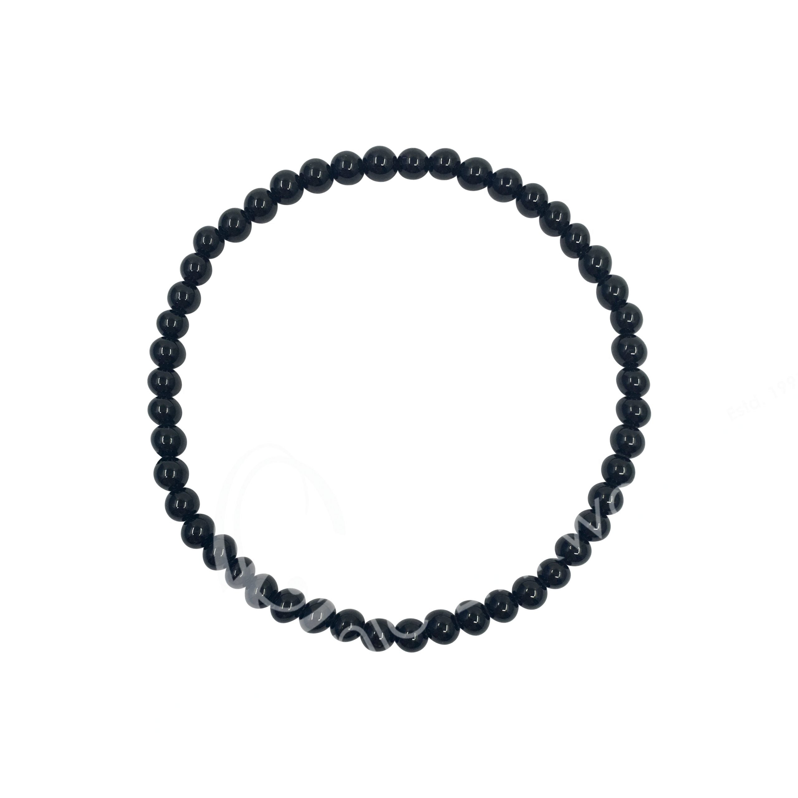 Black Tourmaline Bracelet (4mm)