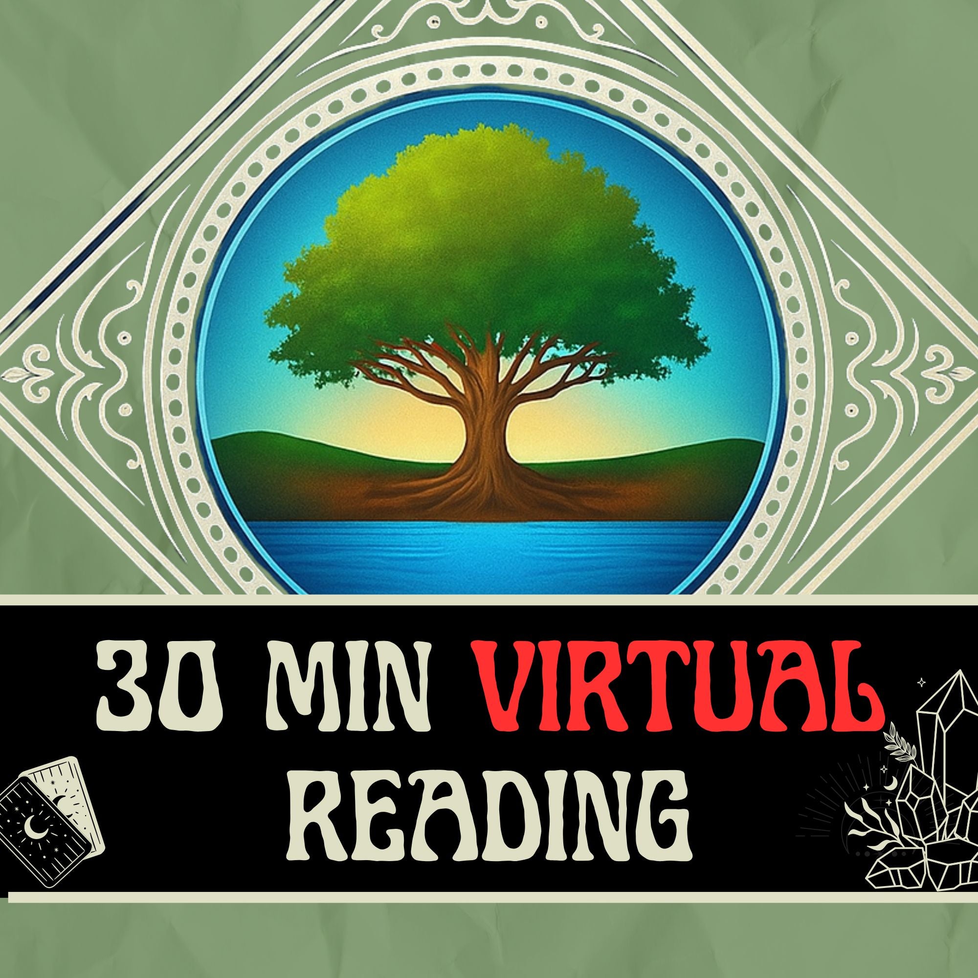 30 Min VIRTUAL Reading