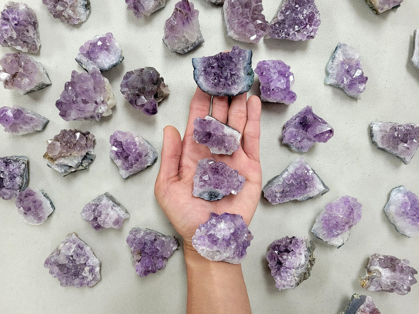 Amethyst Cluster (180-219g)