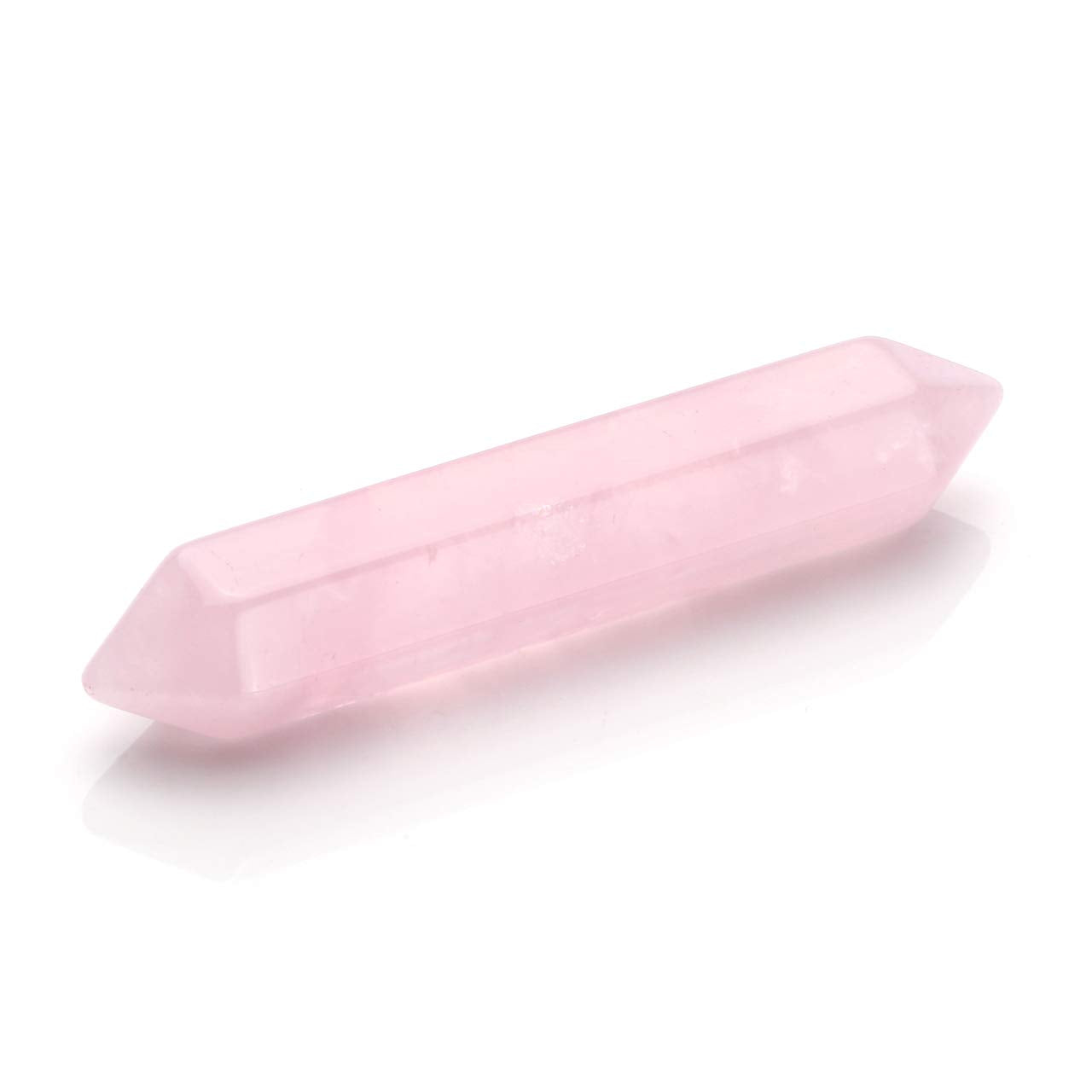 Rose Quartz Double-Terminated Point