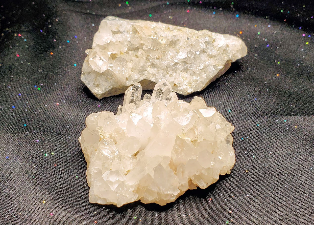 Quartz Crystal Clusters Small A