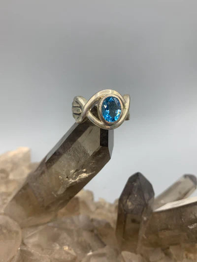 Sterling Silver Topaz Ring