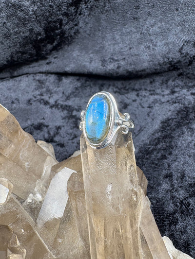 Labradorite Sterling Silver Ring
