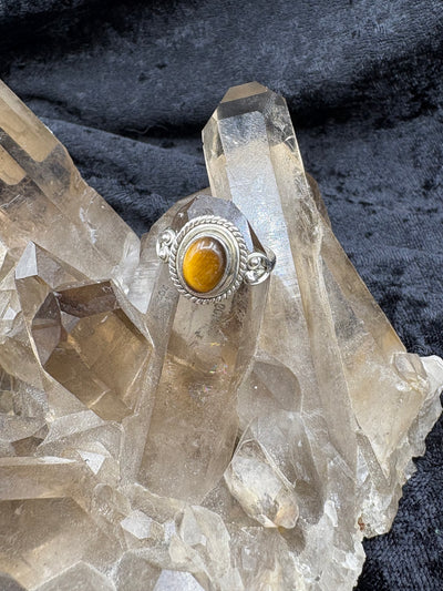 Sterling Silver Tiger's Eye Ring