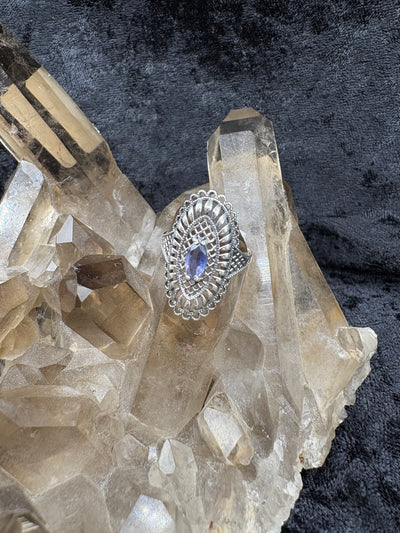 Sterling Silver Iolite Ring