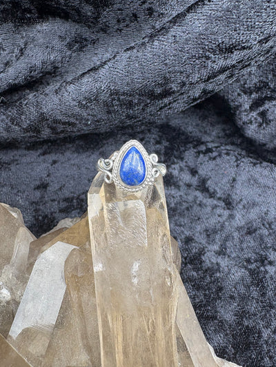 Sterling Silver Lapis Ring