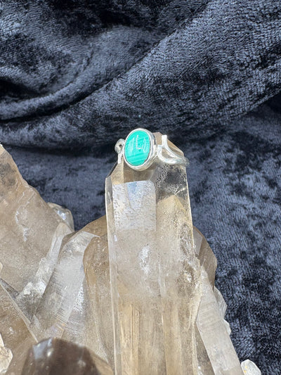 Sterling Silver Malachite Ring