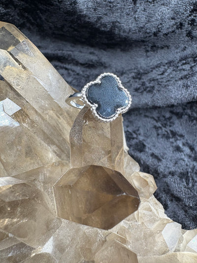 Sterling Silver Clover Ring