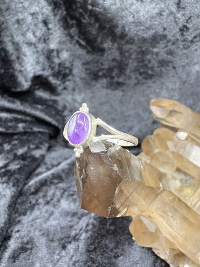 Sterling Silver Amethyst Ring