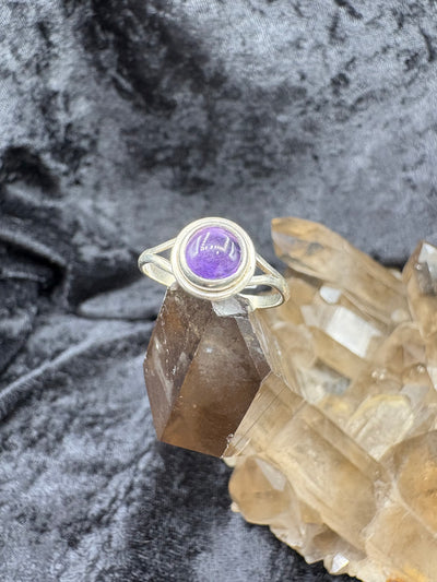 Sterling Silver Amethyst Ring