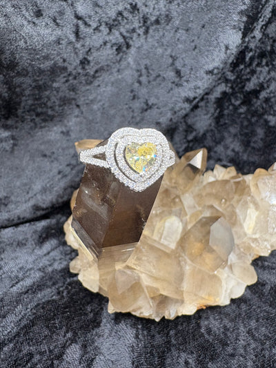 Sterling Silver Topaz Ring