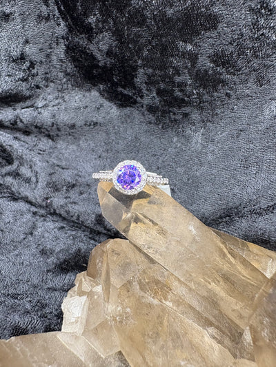 Sterling Silver Amethyst Ring
