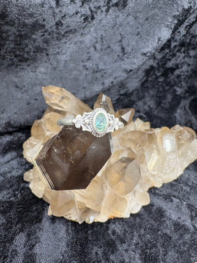 Sterling Silver Topaz Ring