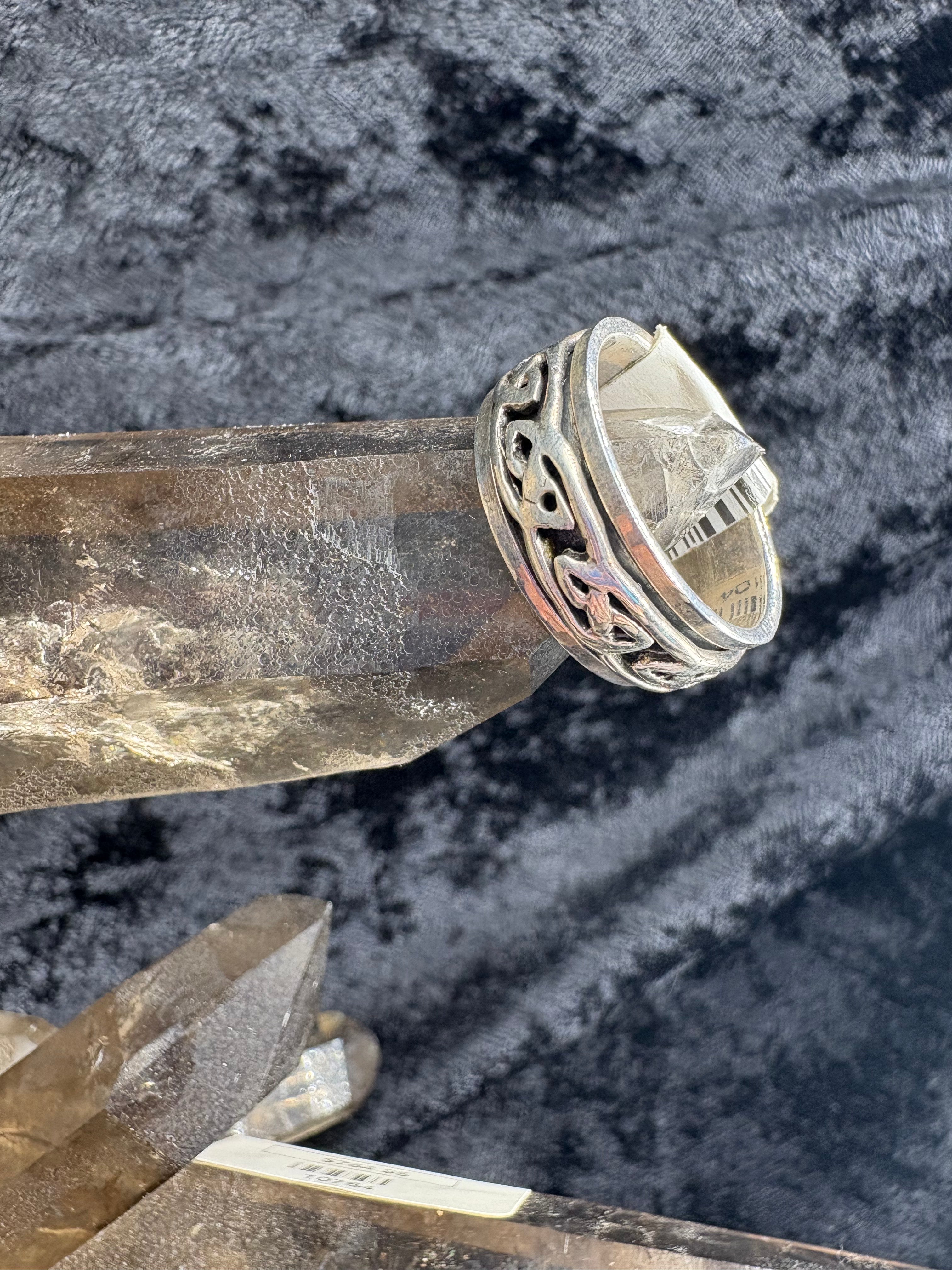 Sterling Silver Fidget Ring