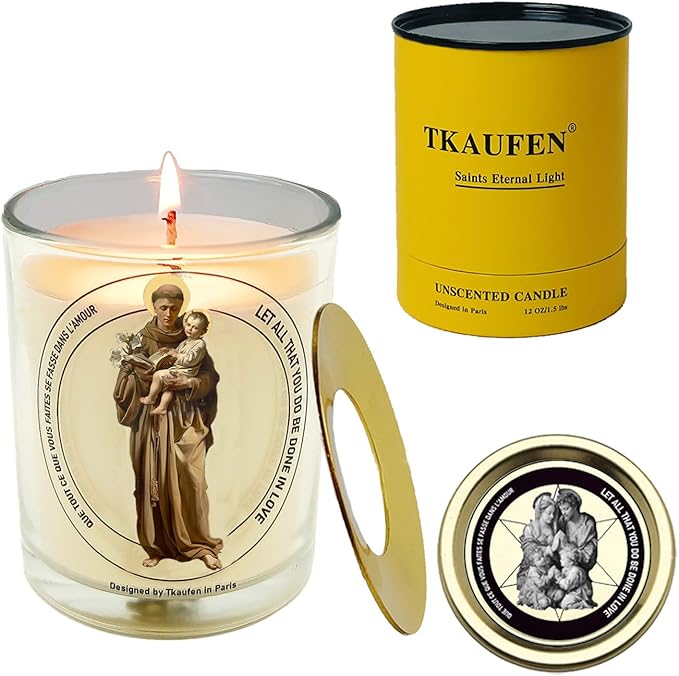 Saint Anthony Soy Candle